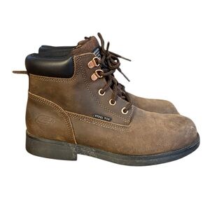 Skechers Ravlas ST Comfort Suede Leather Brown Boots Women’s Size 7.5